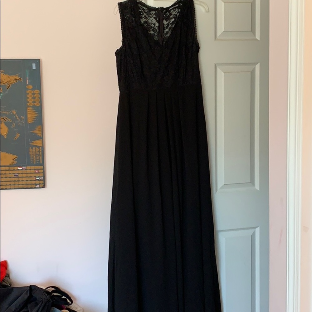 Black Bridesmaid Dress